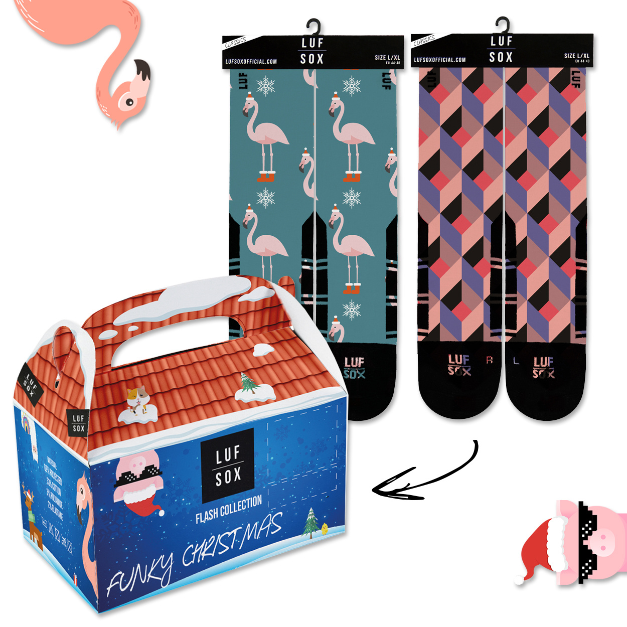 LUF SOX Classics Groovy Retrixmas