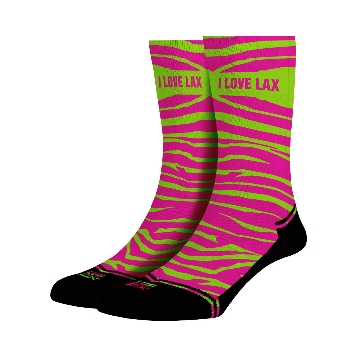 LUF SOX Classics Socken Pinky Zebra