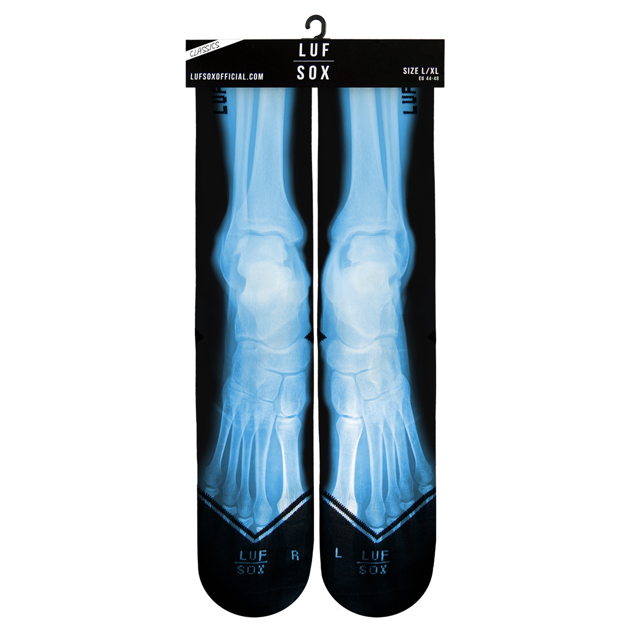 LUF SOX Classics X-Ray Feet