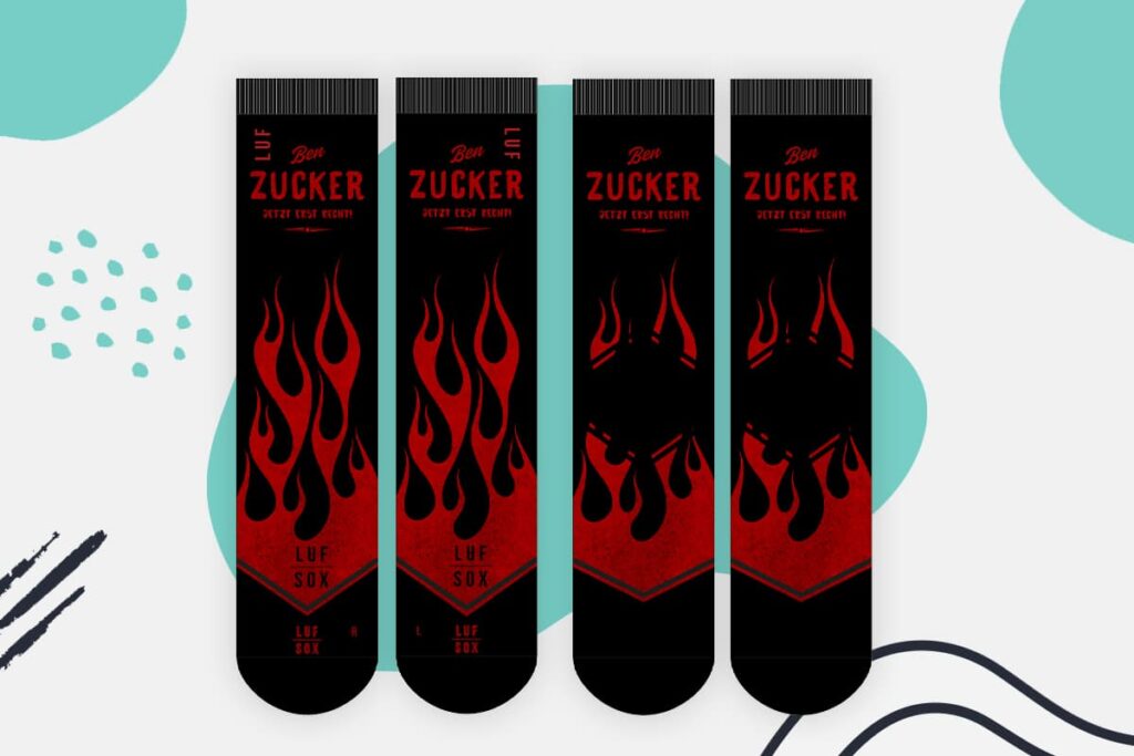 Kundenreferenz Custom Socken