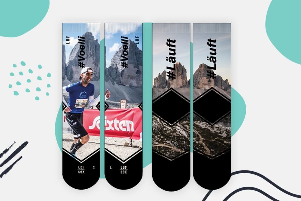 Kundenreferenz Custom Socken